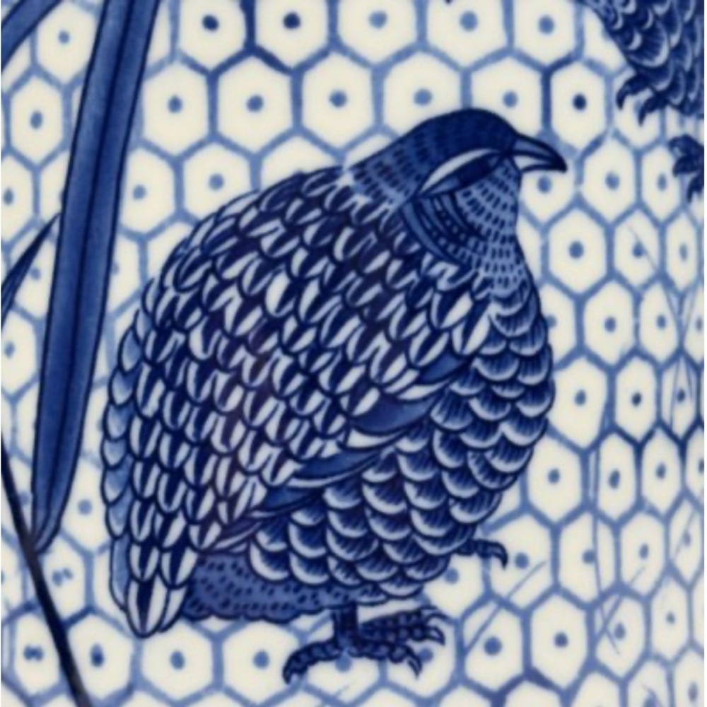 Elegant Blue and White Vase